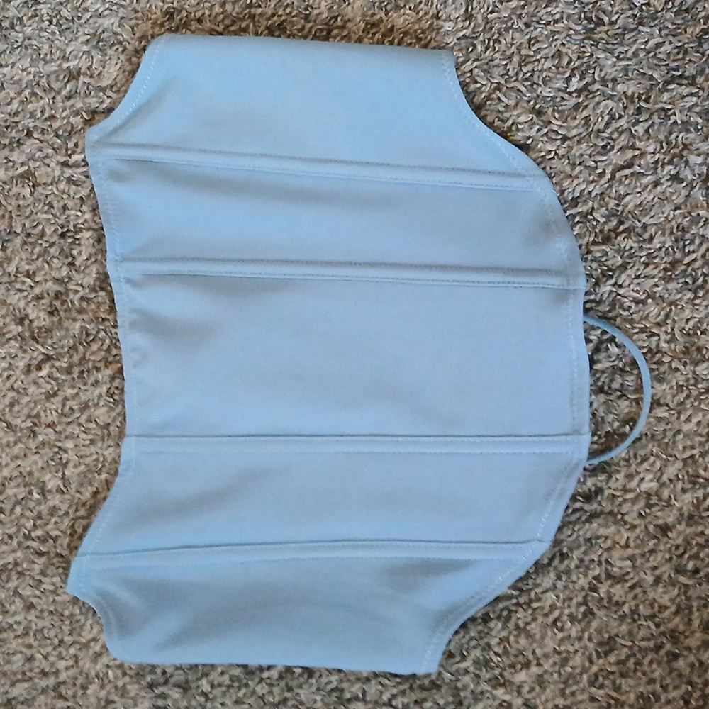Blue Corset Top